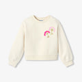 JC-TG120 - Jacadi Girl's fleece sweatshirt