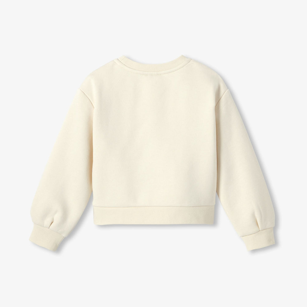 JC-TG120 - Jacadi Girl's fleece sweatshirt