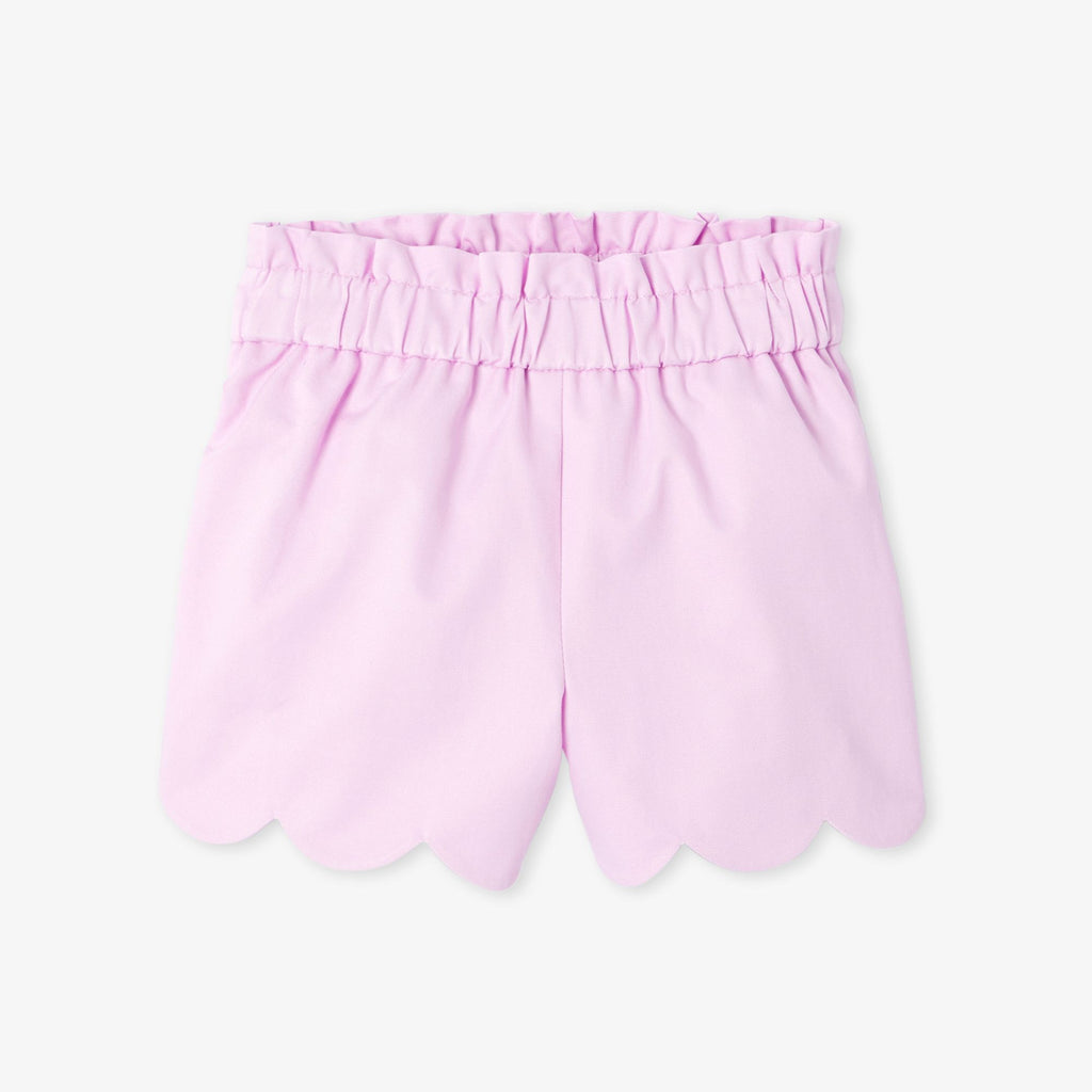 Shorts in Twill With Vita Paper Bag Baby Girl - Lilac