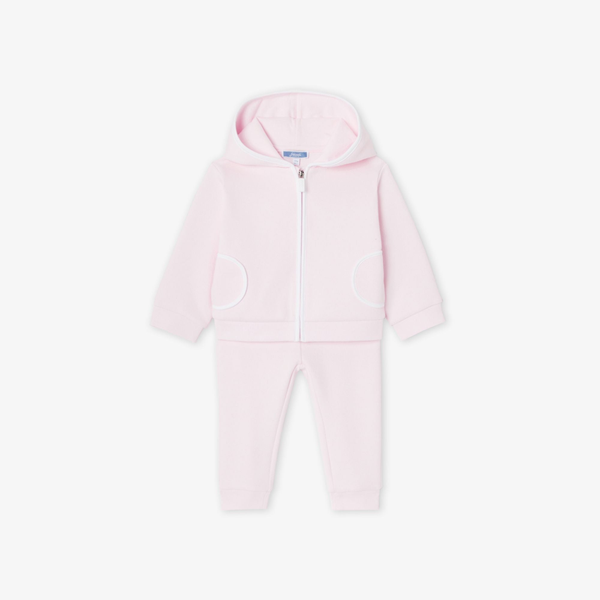 Outfit Set Jogging in Top Piqué Baby Girl - Rosa Cipria Jacadi