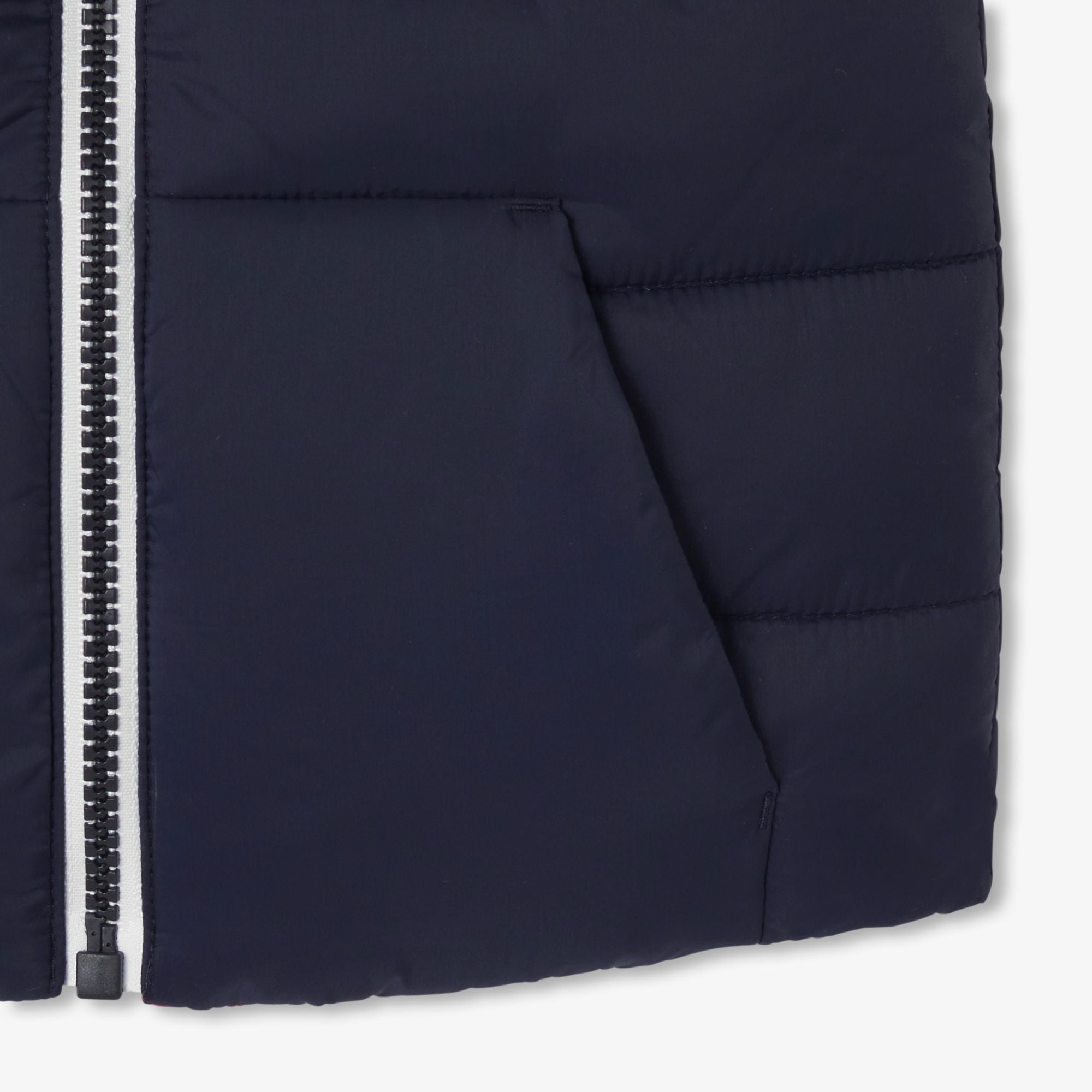 Baby boy reversible sleeveless jacket