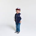 JC-NB078 - Jacadi Baby boy reversible sleeveless puffer vest