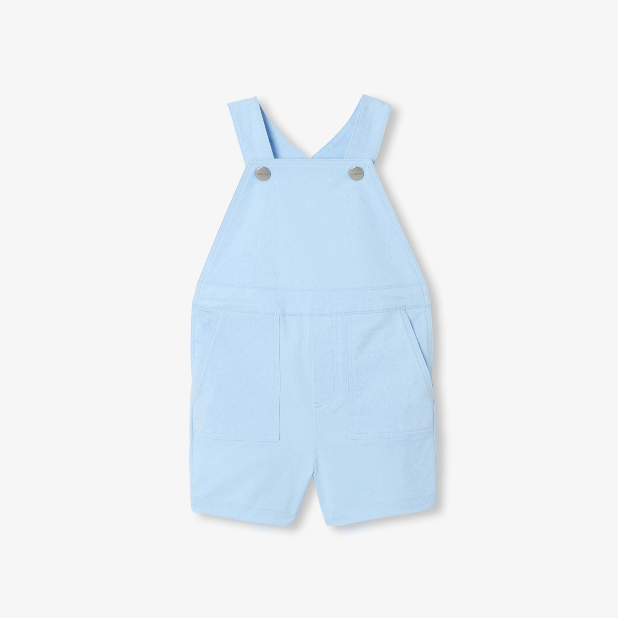 Baby boy twill short dungarees