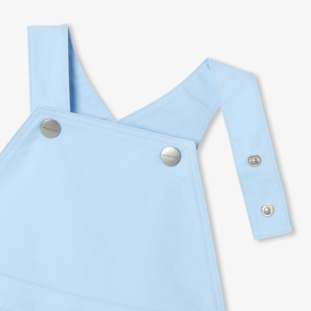 Baby boy twill short dungarees