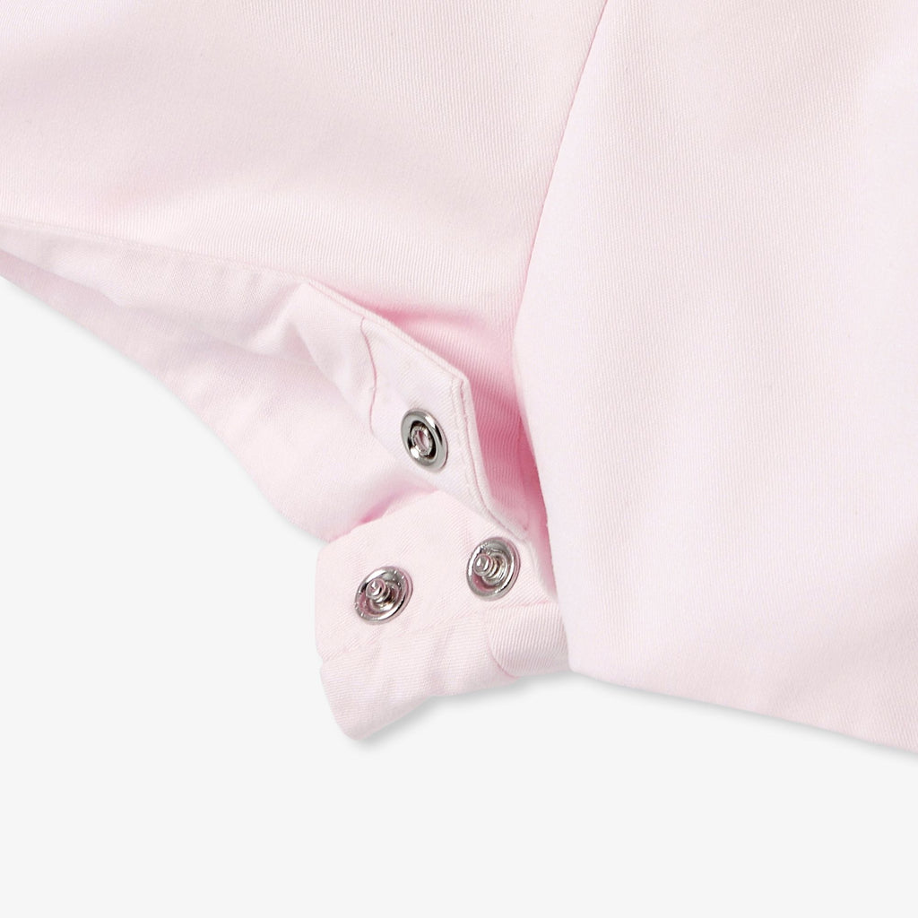 Dungarees in Cotton Twill Baby Girl - Jacadi Powder Pink