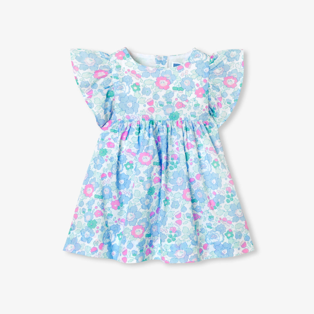 Baby girl dress in Liberty fabric
