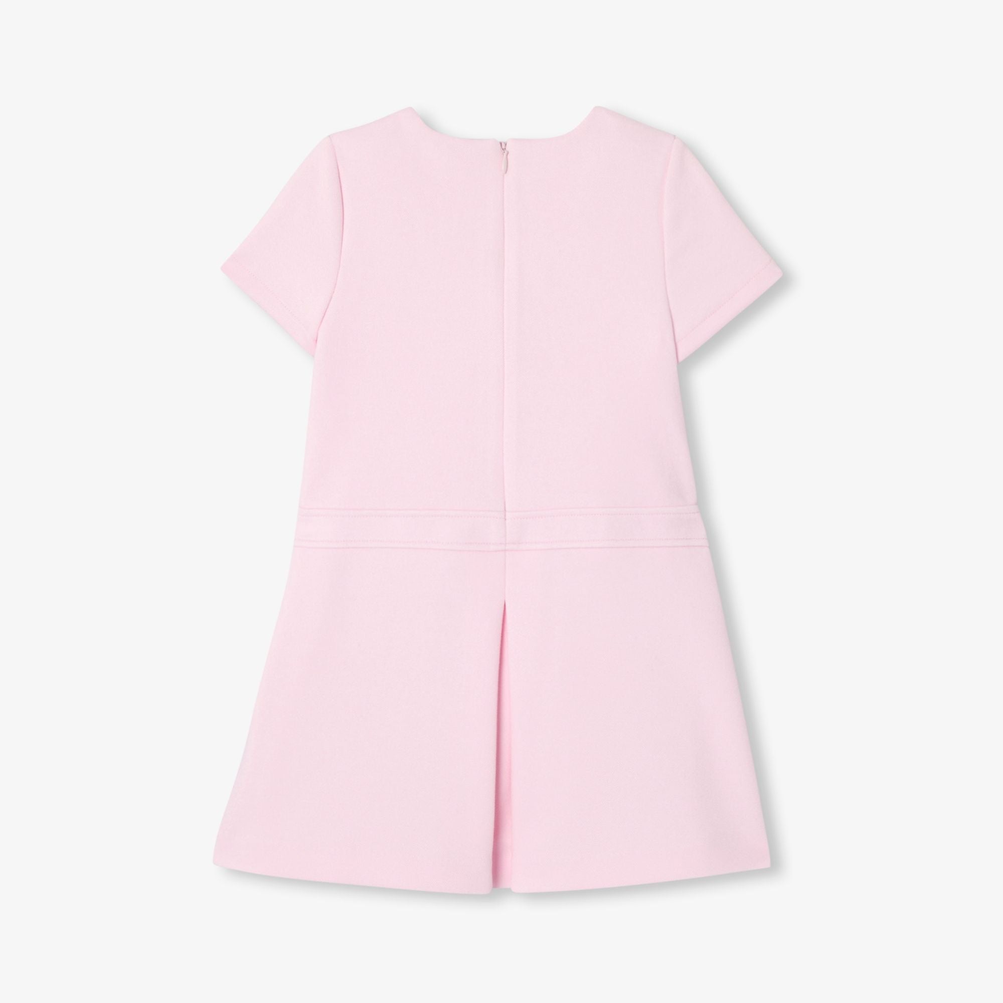Girl pique knit dress - Jacadi Powder Pink
