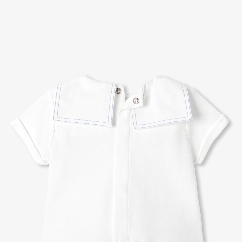 Baby boy cotton shorts set