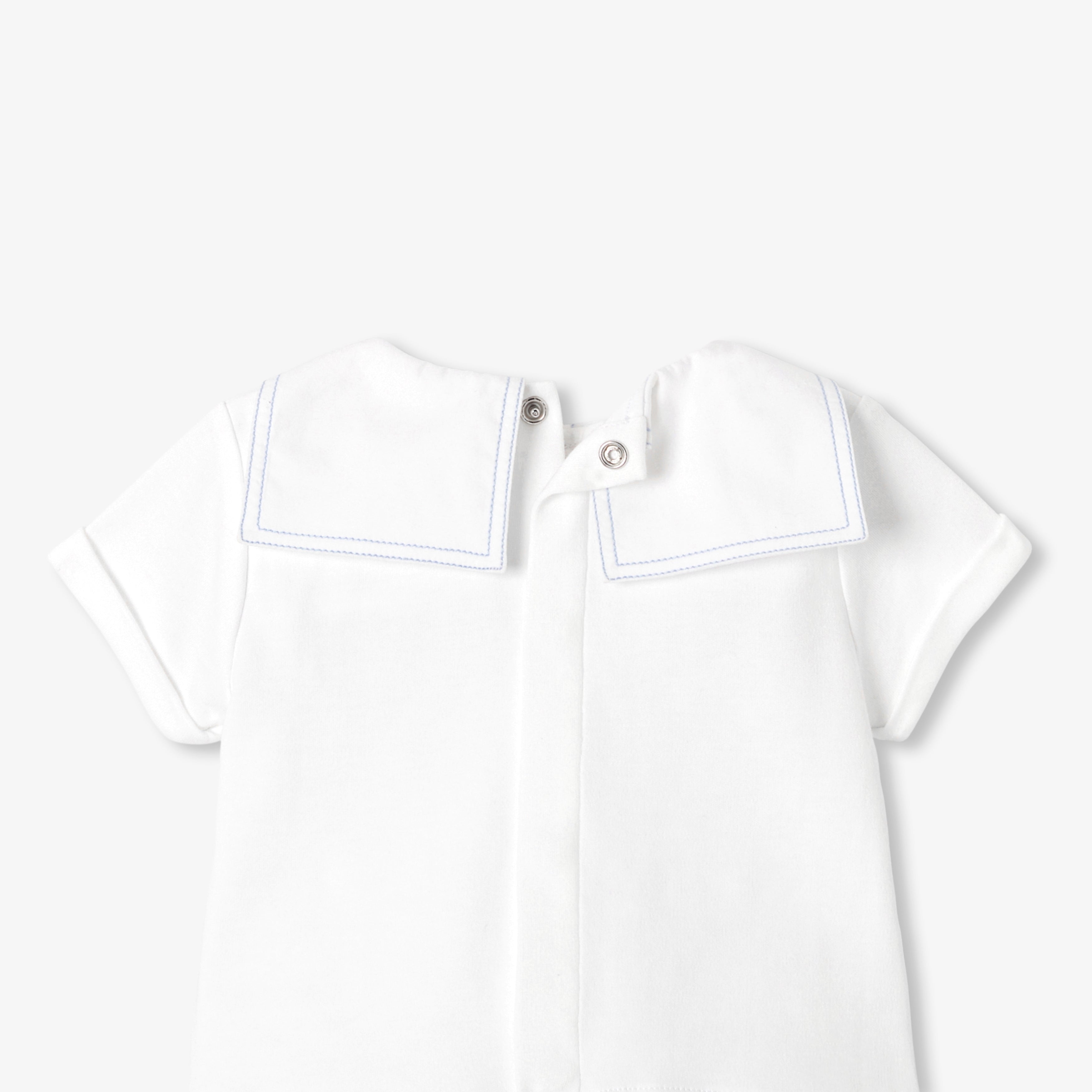 Baby boy cotton shorts set