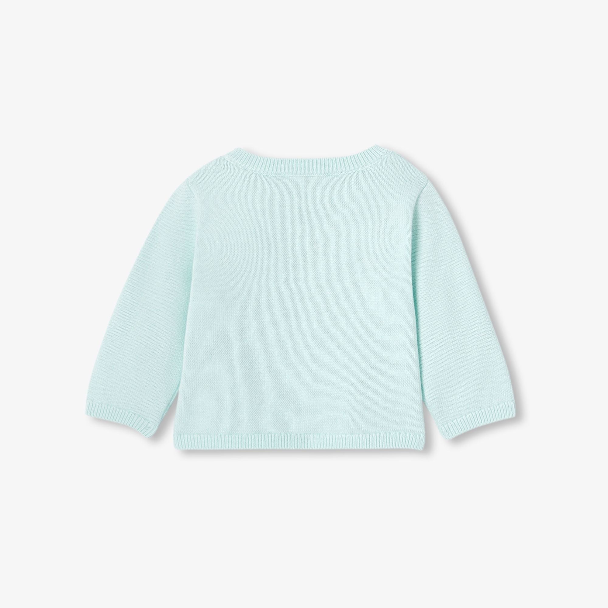 Baby jersey cardigan