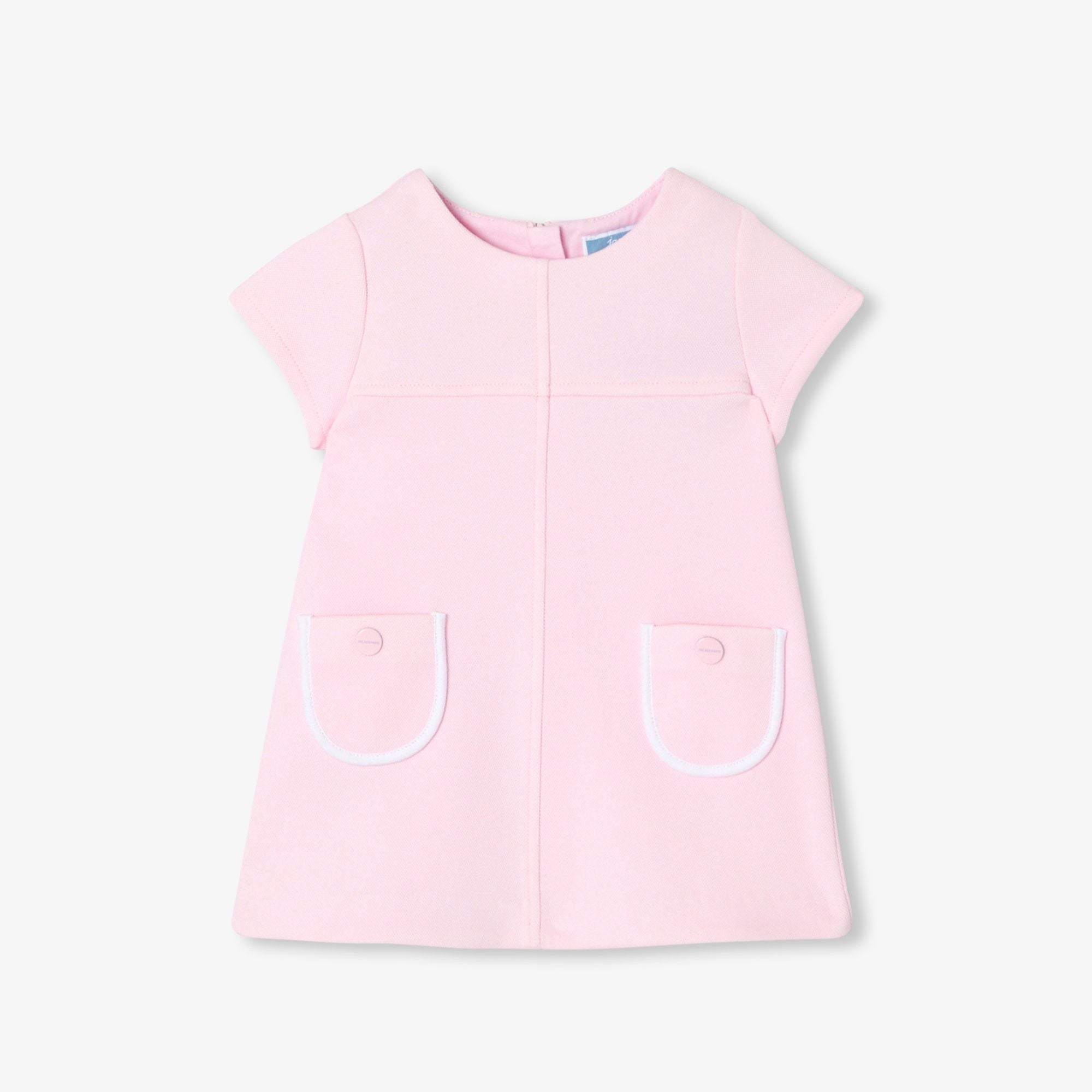 JC-NG147 - Jacadi Baby girl cotton pique dress