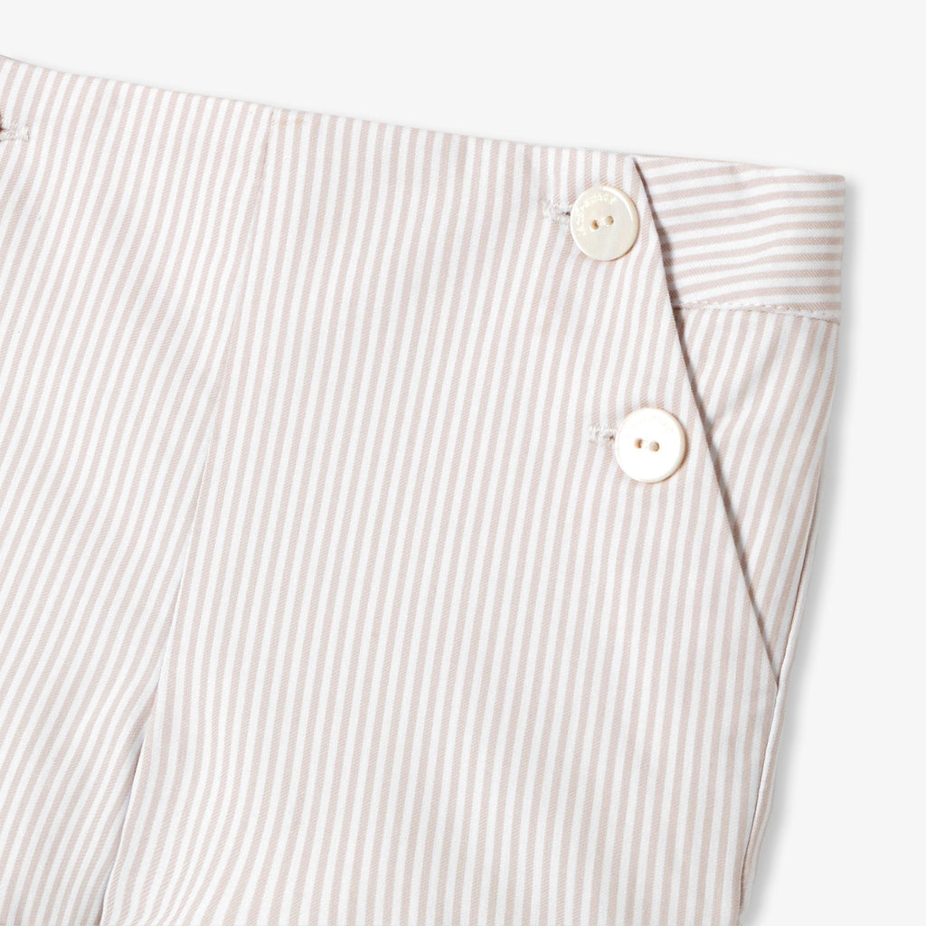 Shorts Alla Marinara Baby Boy - White/Beige