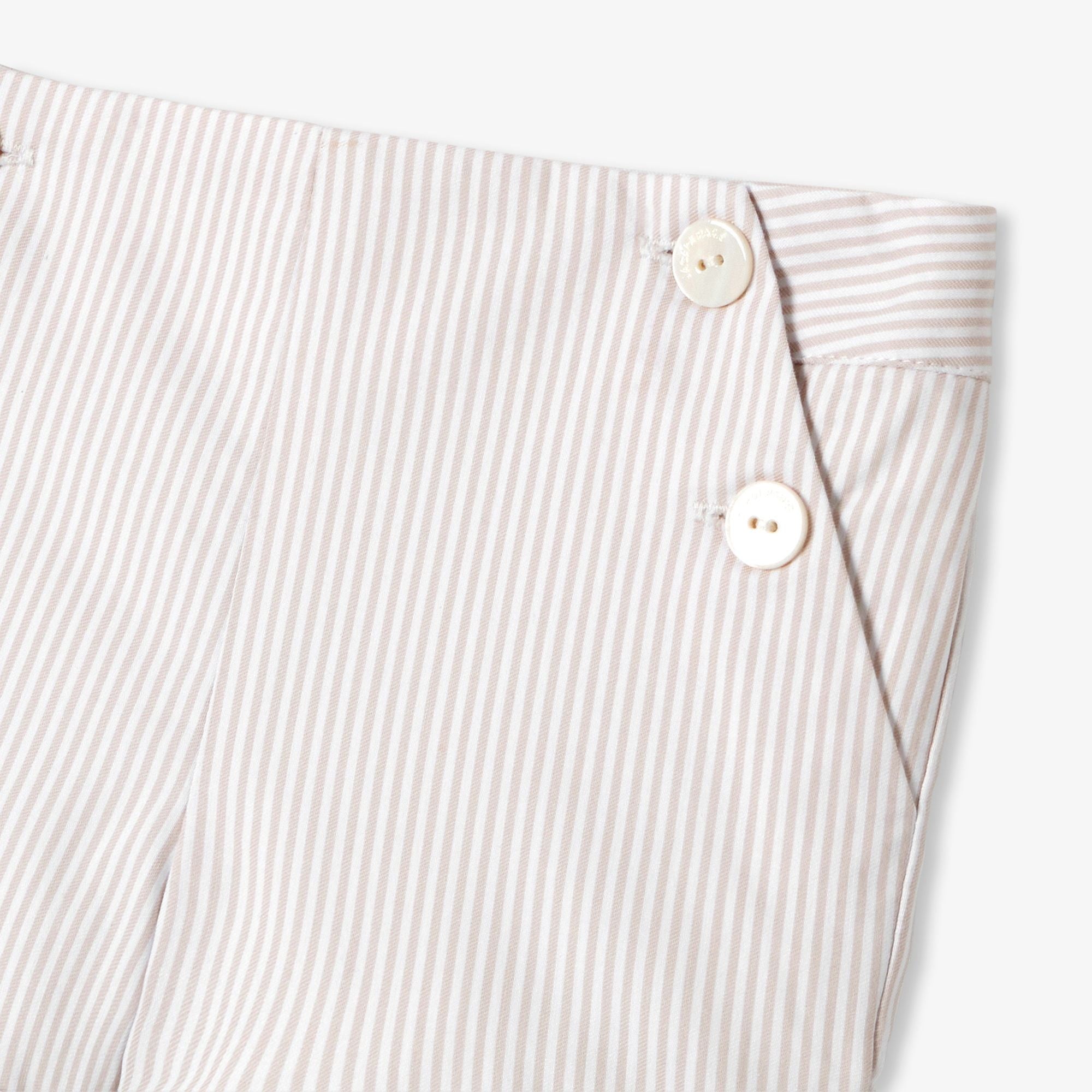Shorts Alla Marinara Baby Boy - White/Beige