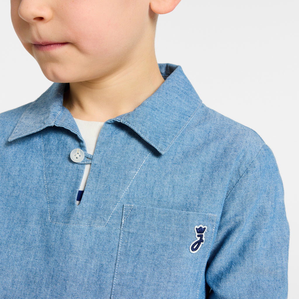 Shirt in Cotton Chambray Boy