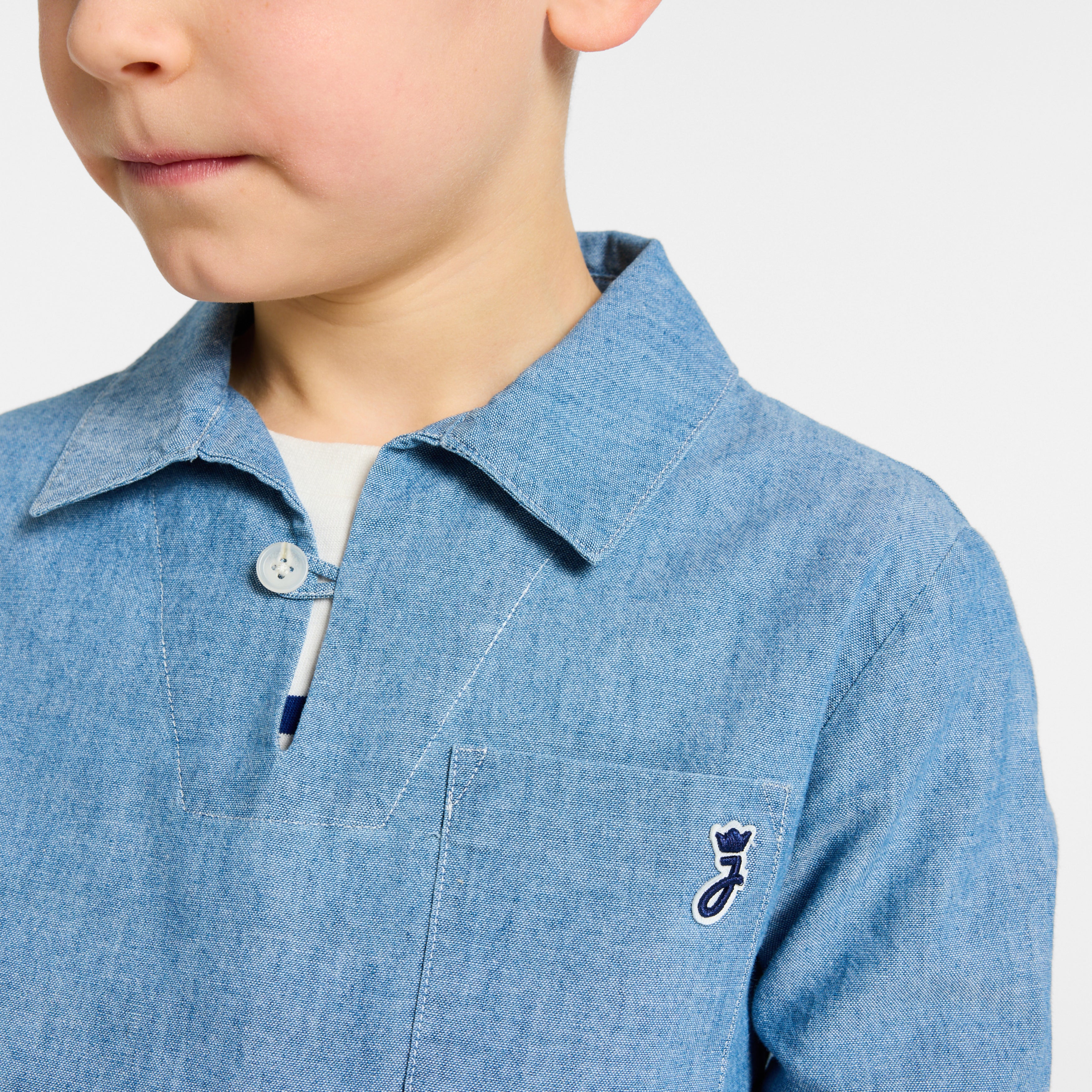 Shirt in Cotton Chambray Boy
