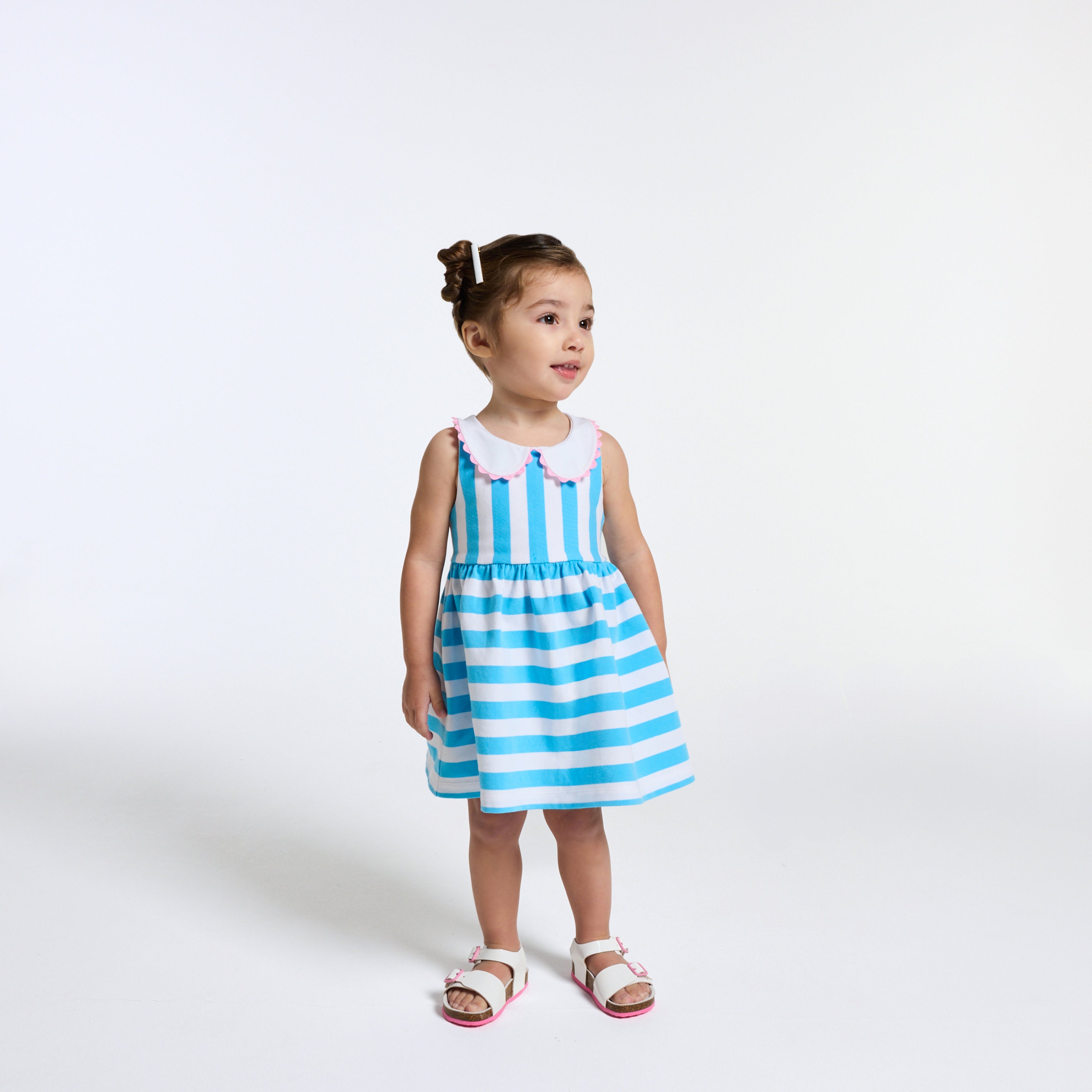 Baby girl sleeveless jersey dress
