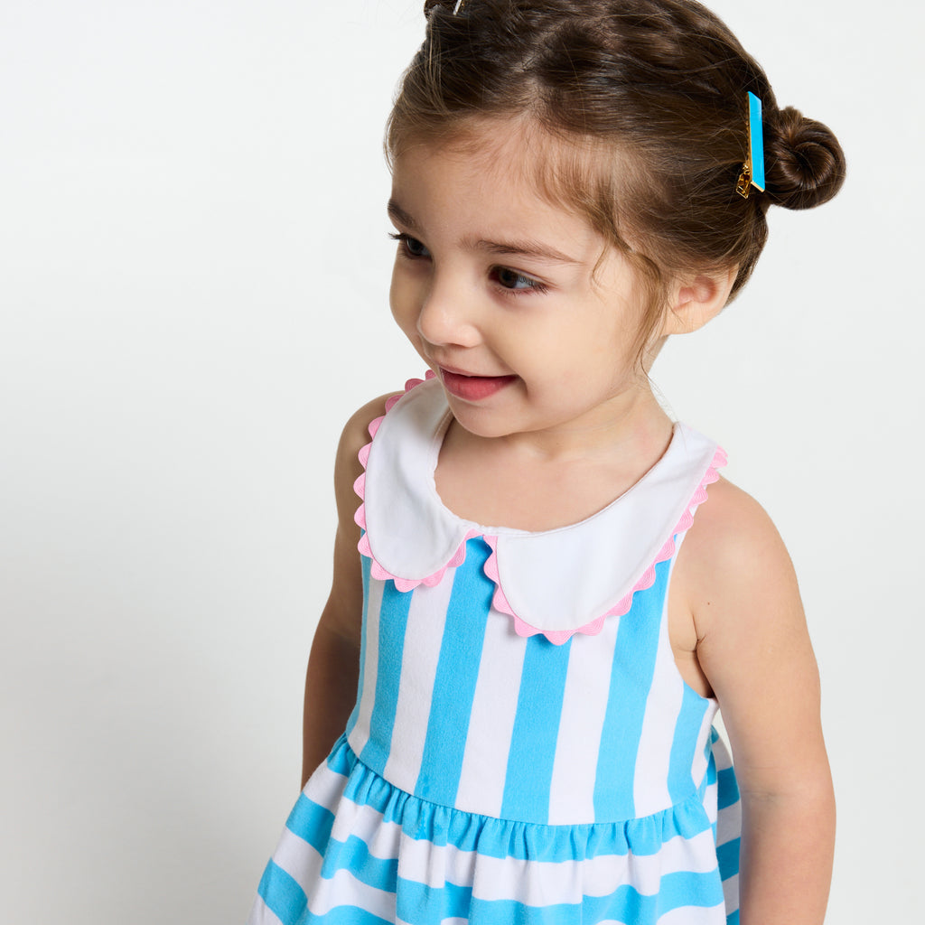 Baby girl sleeveless jersey dress