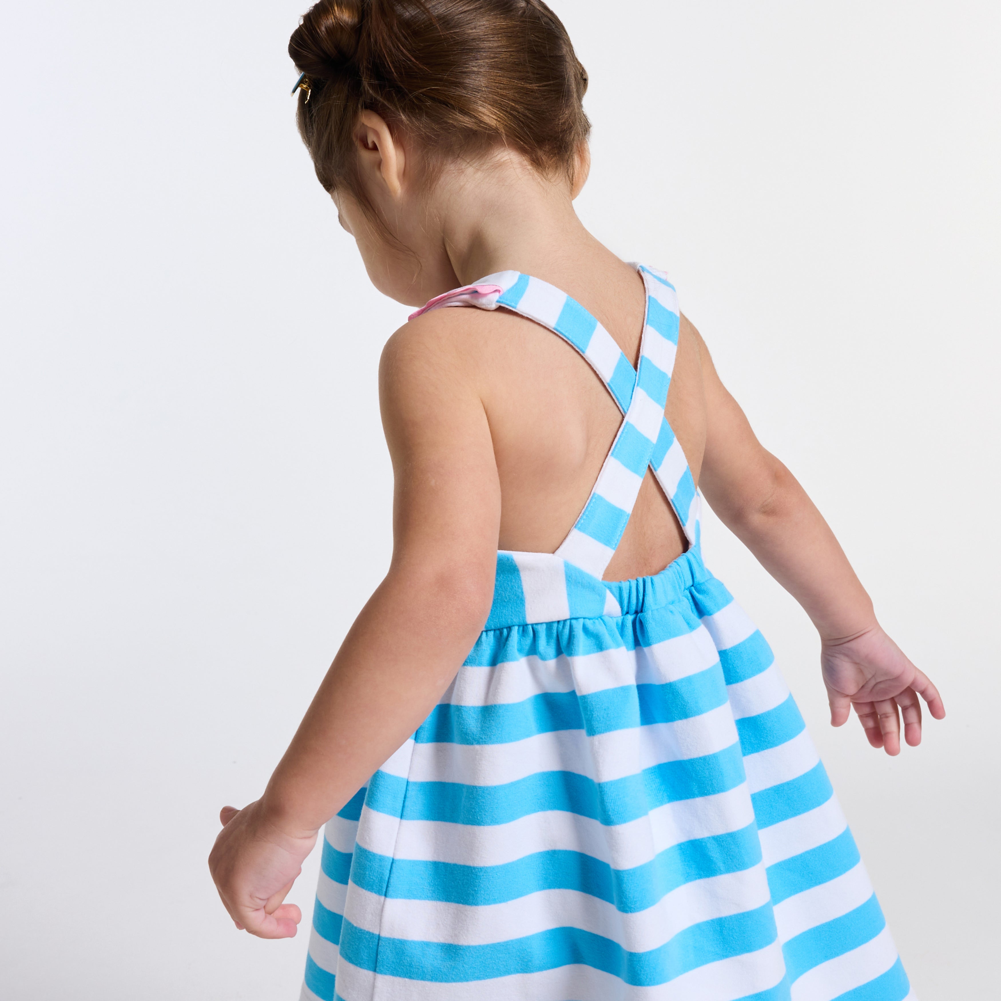 Baby girl sleeveless jersey dress