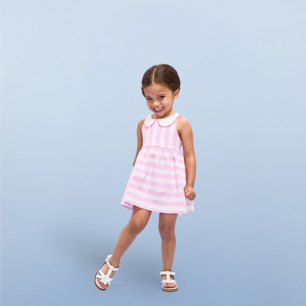 Baby girl sleeveless jersey dress