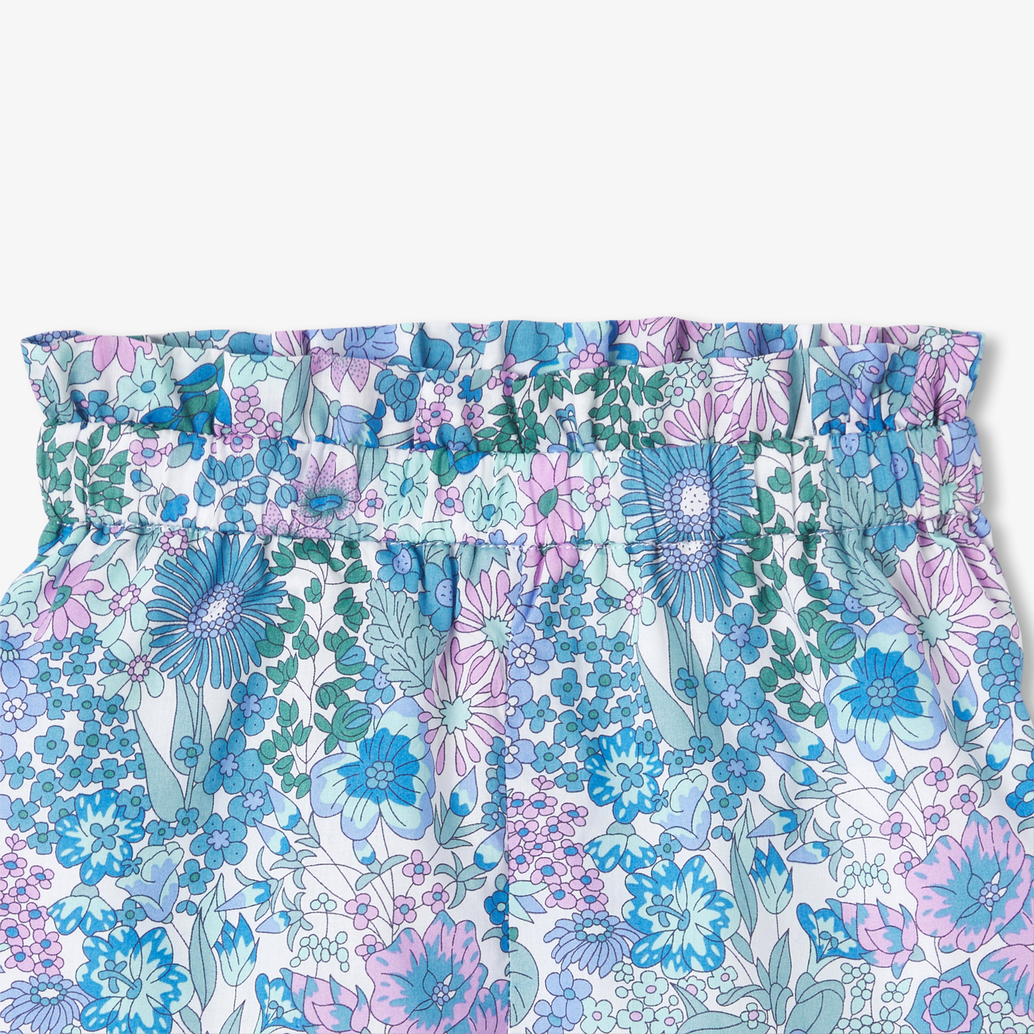 Baby girl shorts in Liberty fabric
