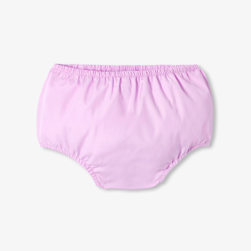 Baby girl poplin dress - Lilac