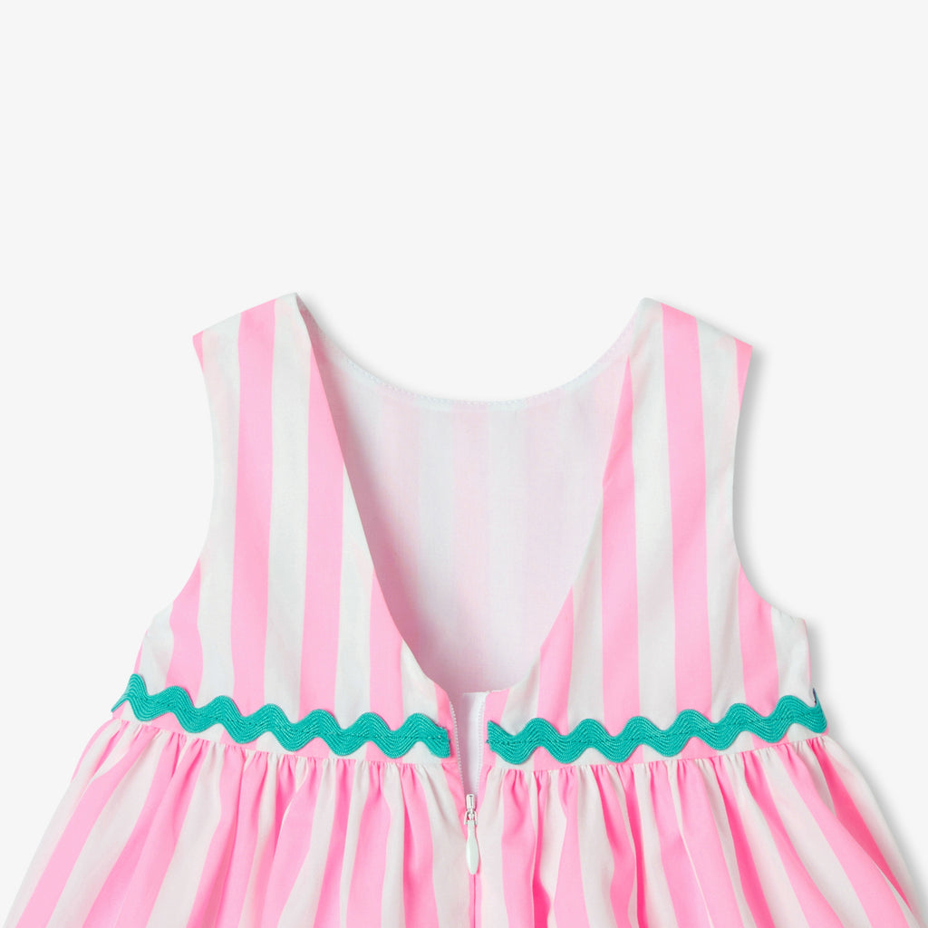 Baby girl striped cotton dress