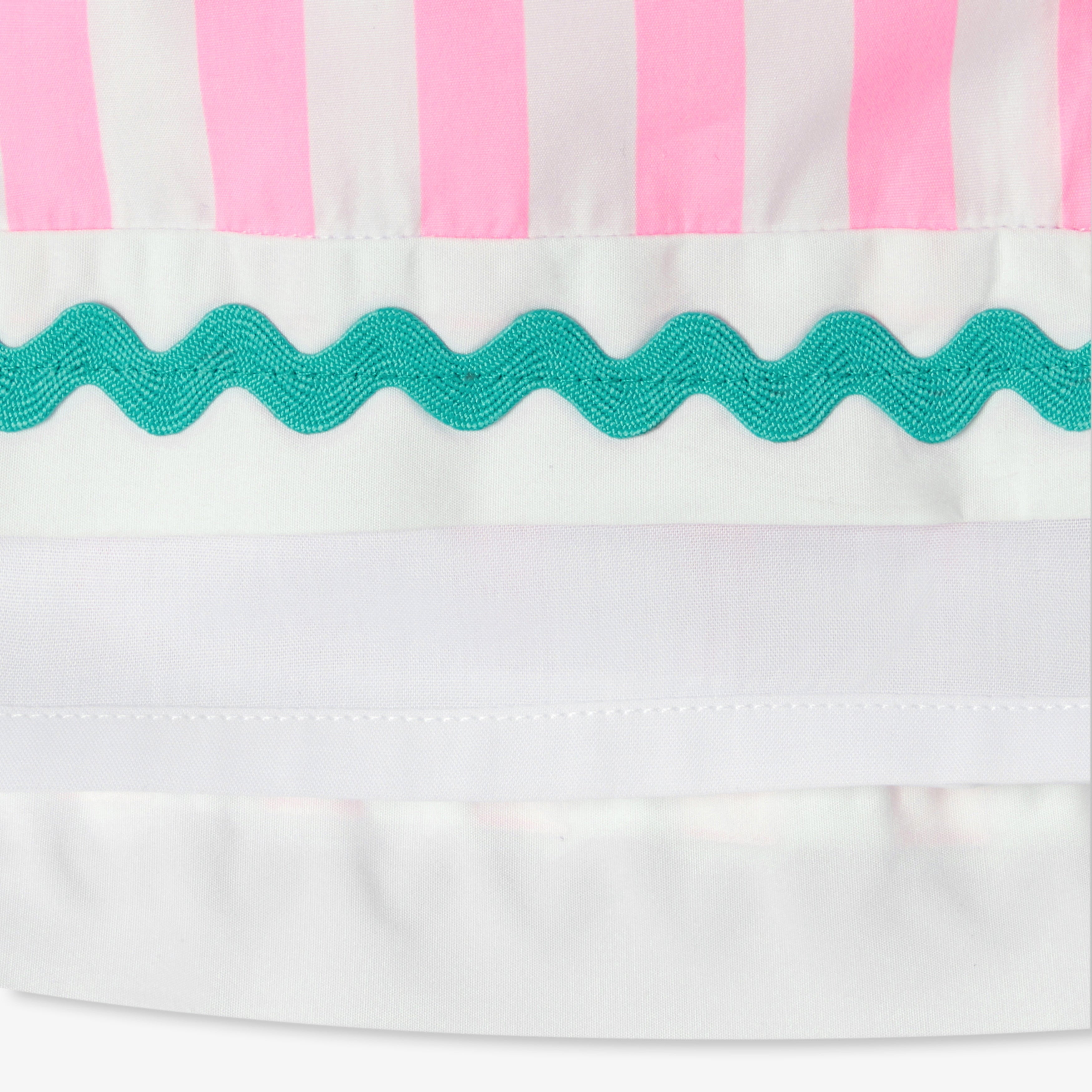 Baby girl striped cotton dress