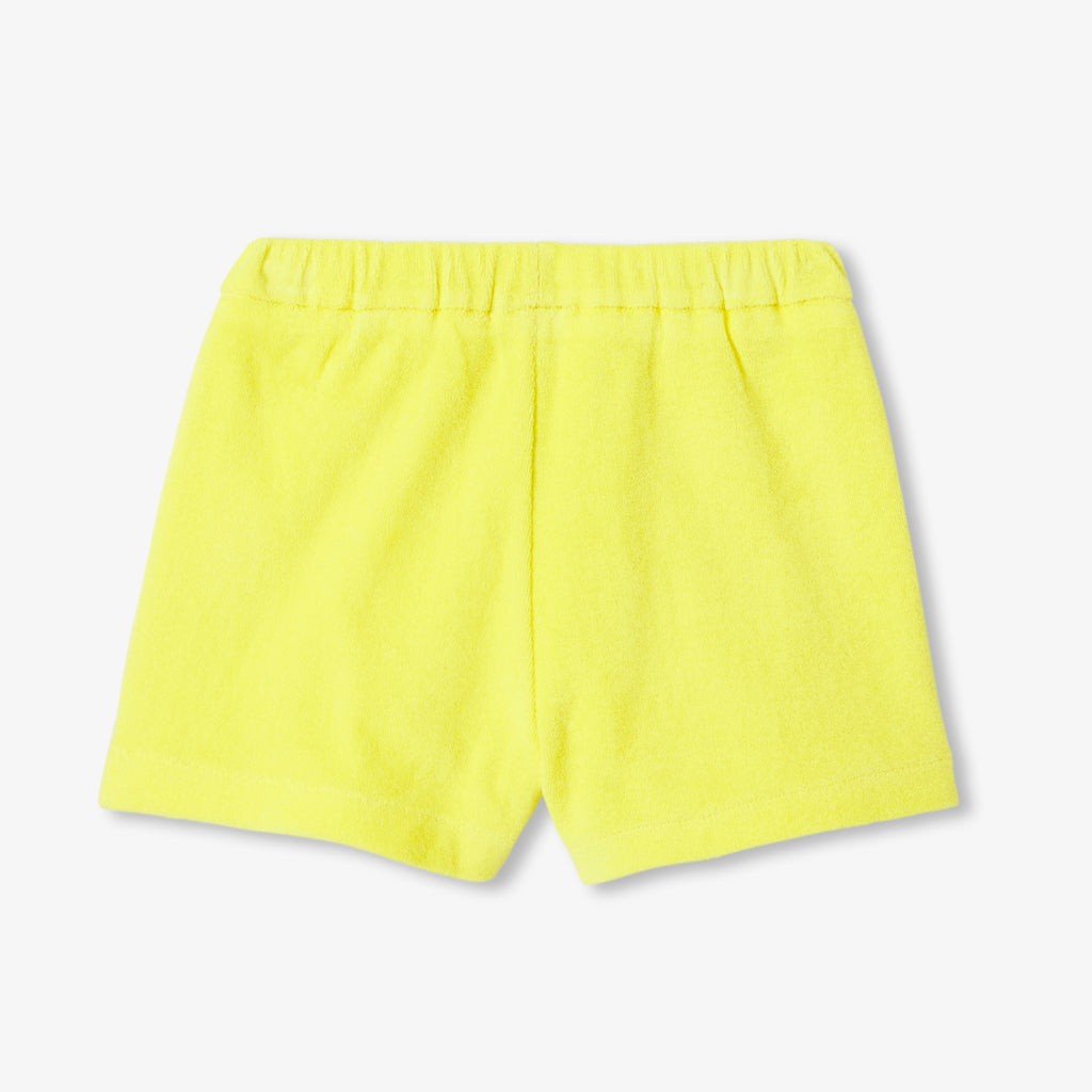 Girl French terry cloth shorts