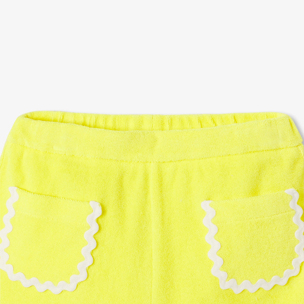 Girl French terry cloth shorts