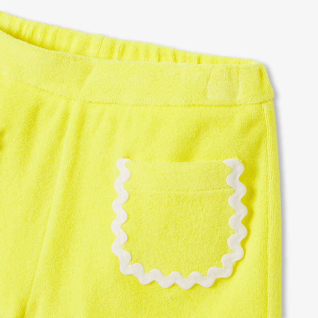 Girl French terry cloth shorts