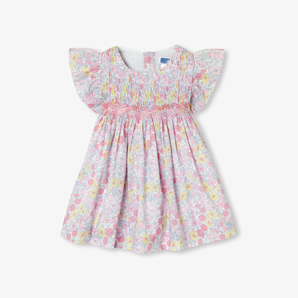 Dress in Liberty Fabric Baby Girl - Multicolour