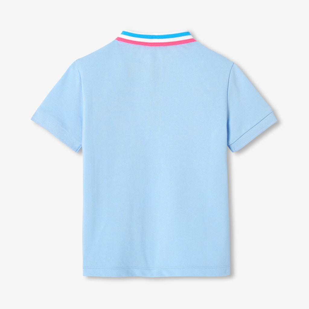 Boy mini piqué cotton polo shirt shirt
