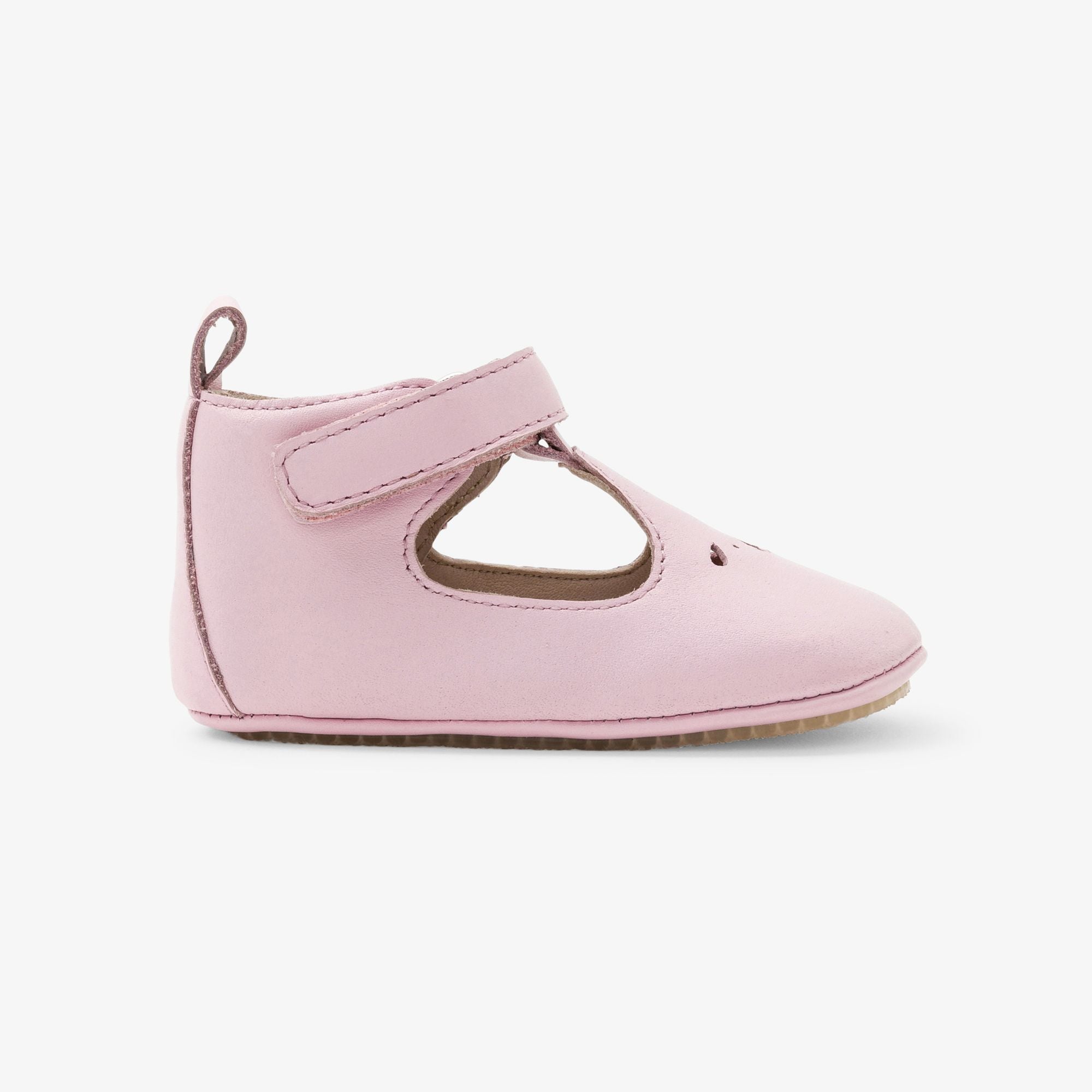 Baby Shoes Morbide With Cinturino a T Baby Girl - Pink