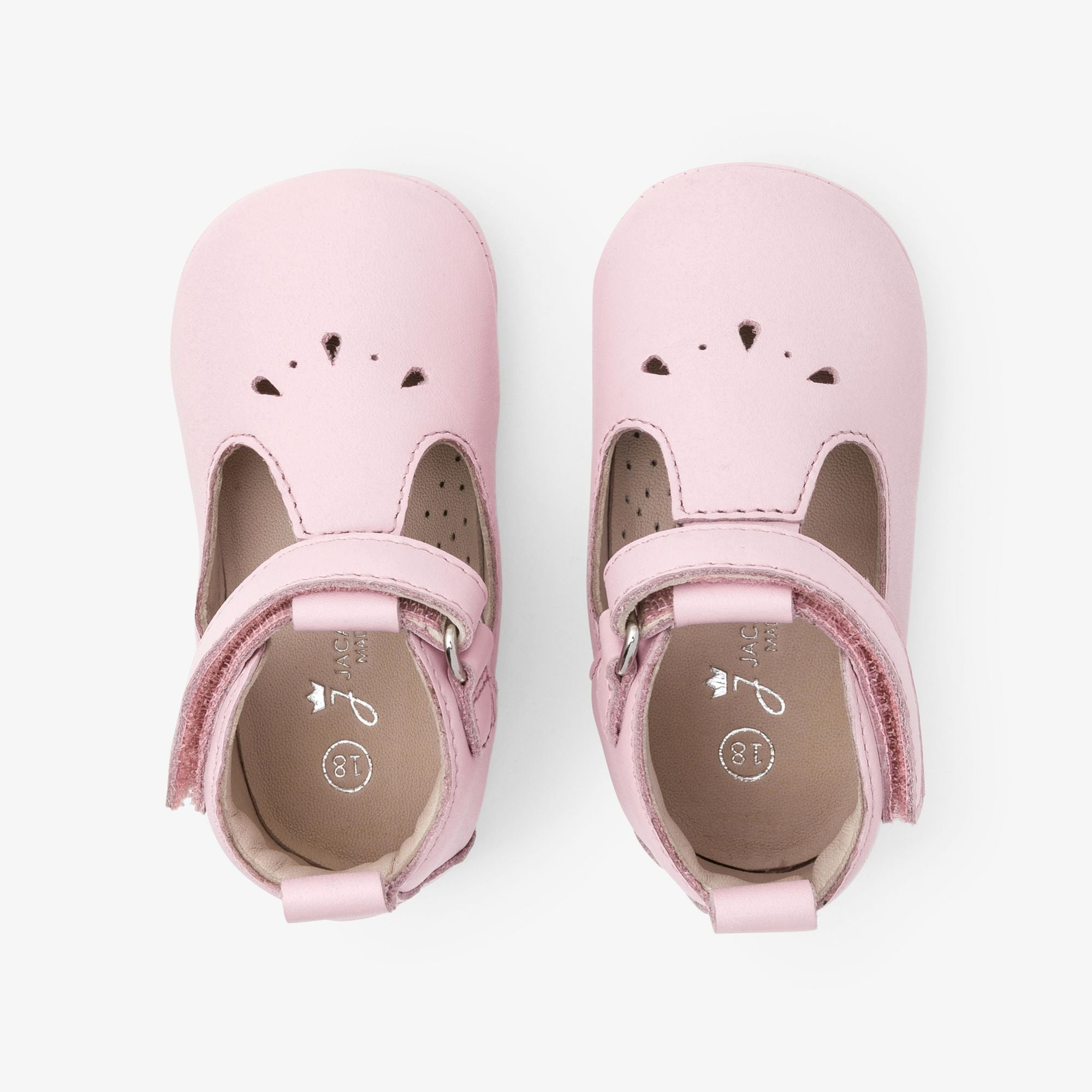 Baby Shoes Morbide With Cinturino a T Baby Girl - Pink