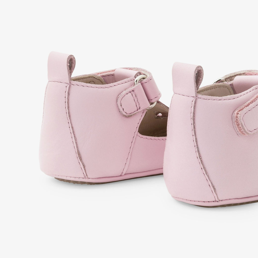 Baby Shoes Morbide With Cinturino a T Baby Girl - Pink