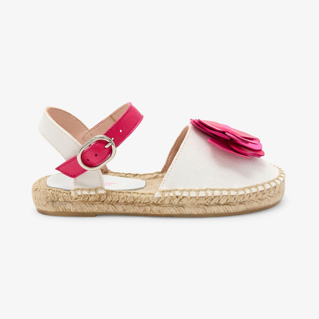Espadrillas Girl - White/Pink