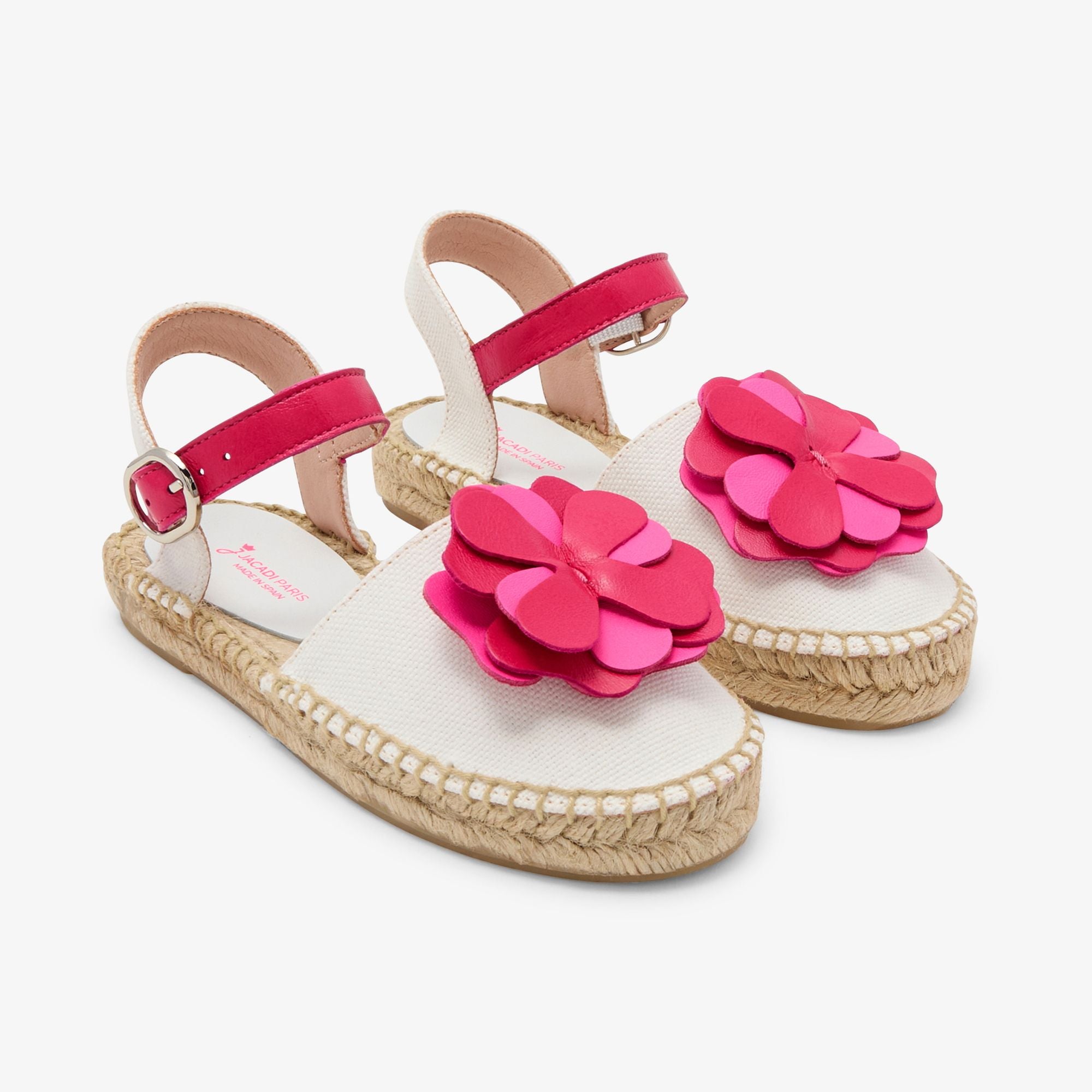 Espadrillas Girl - White/Pink