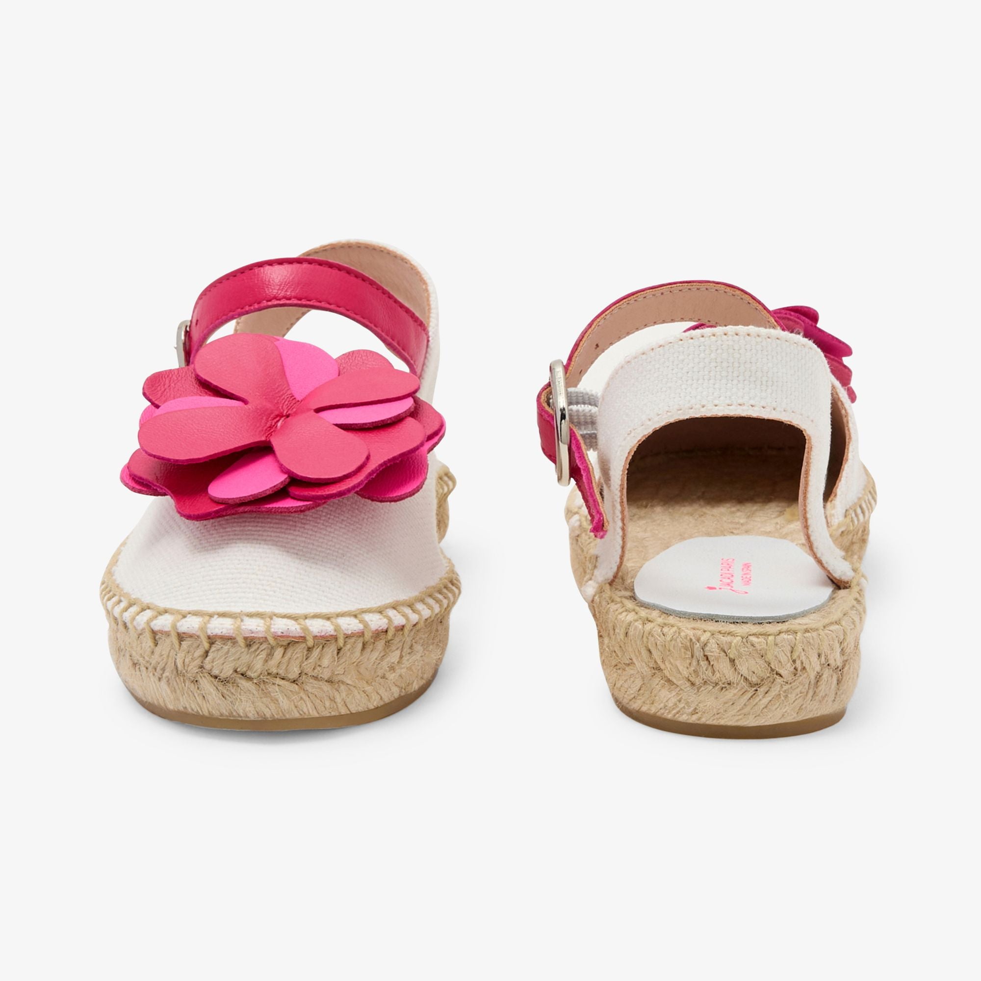 Espadrillas Girl - White/Pink