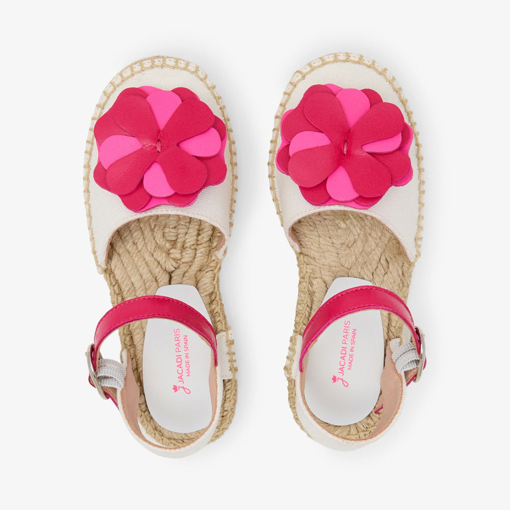 Espadrillas Girl - White/Pink