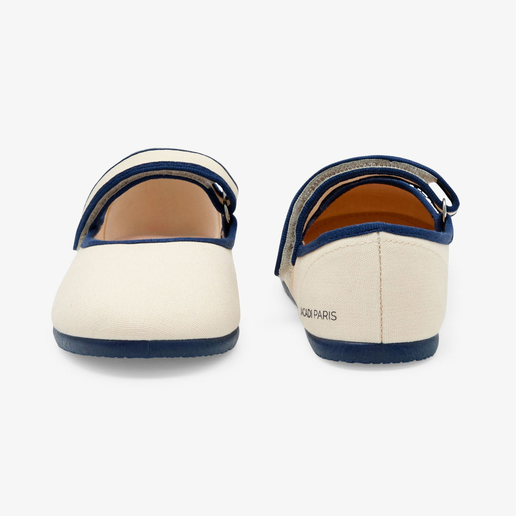 Baby girl ballet flats - Ivory