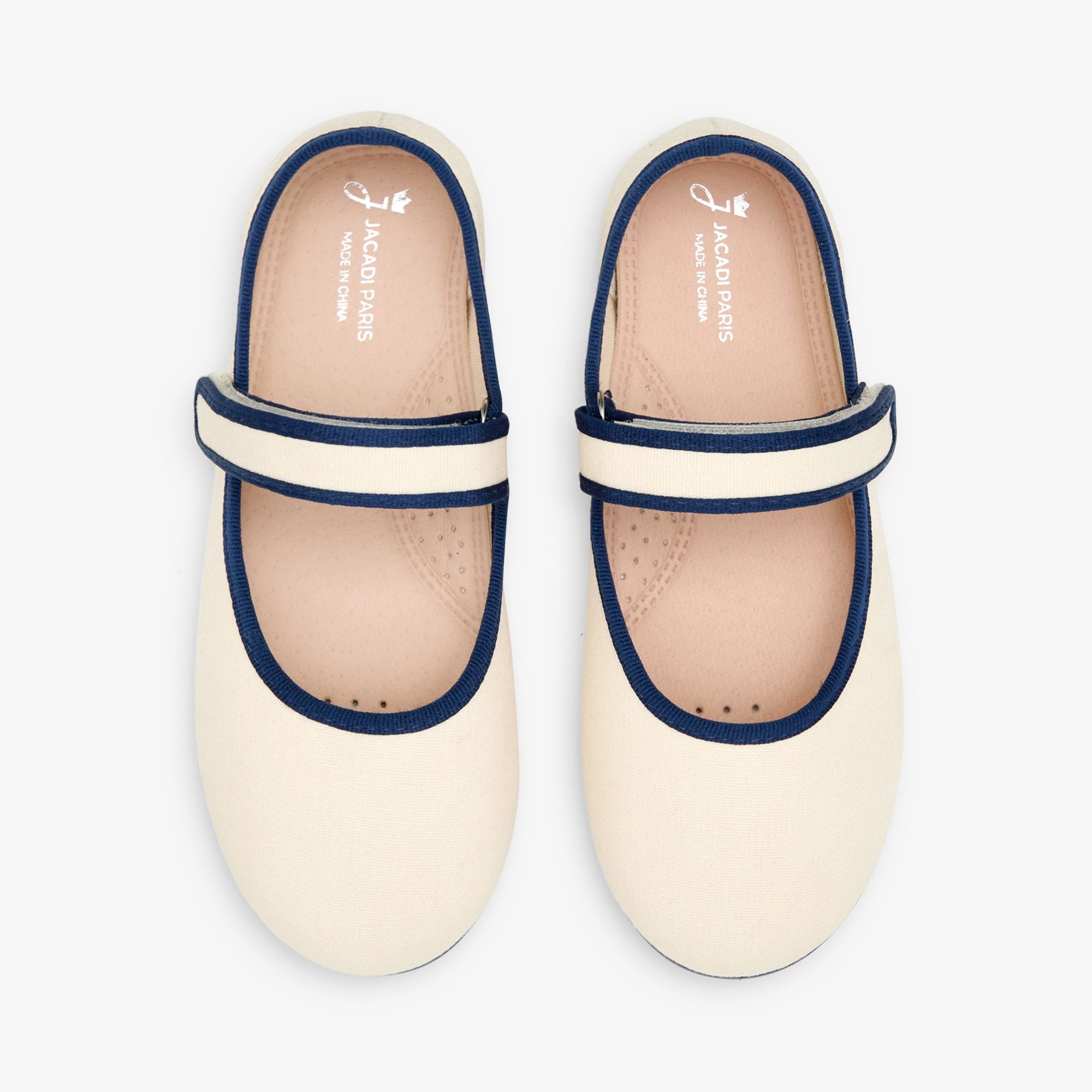 Baby girl ballet flats - Ivory