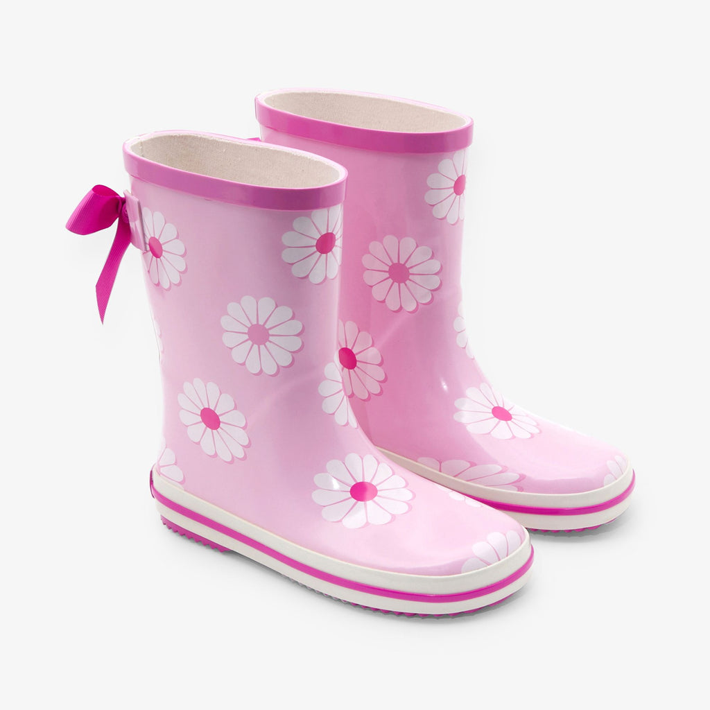 Girl rain boots - White/Pink