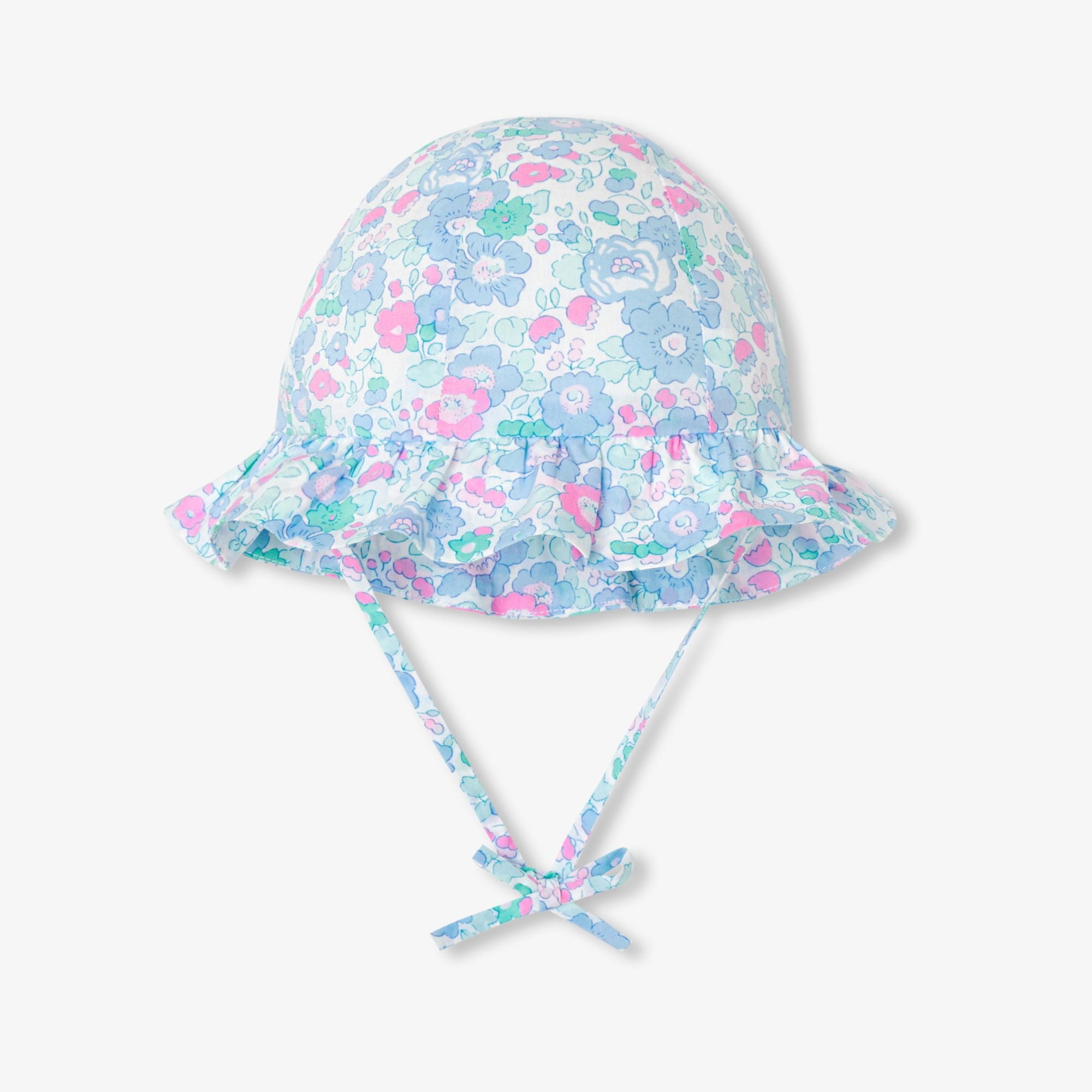 Hat in Liberty Fabric Baby Girl - Multicolour