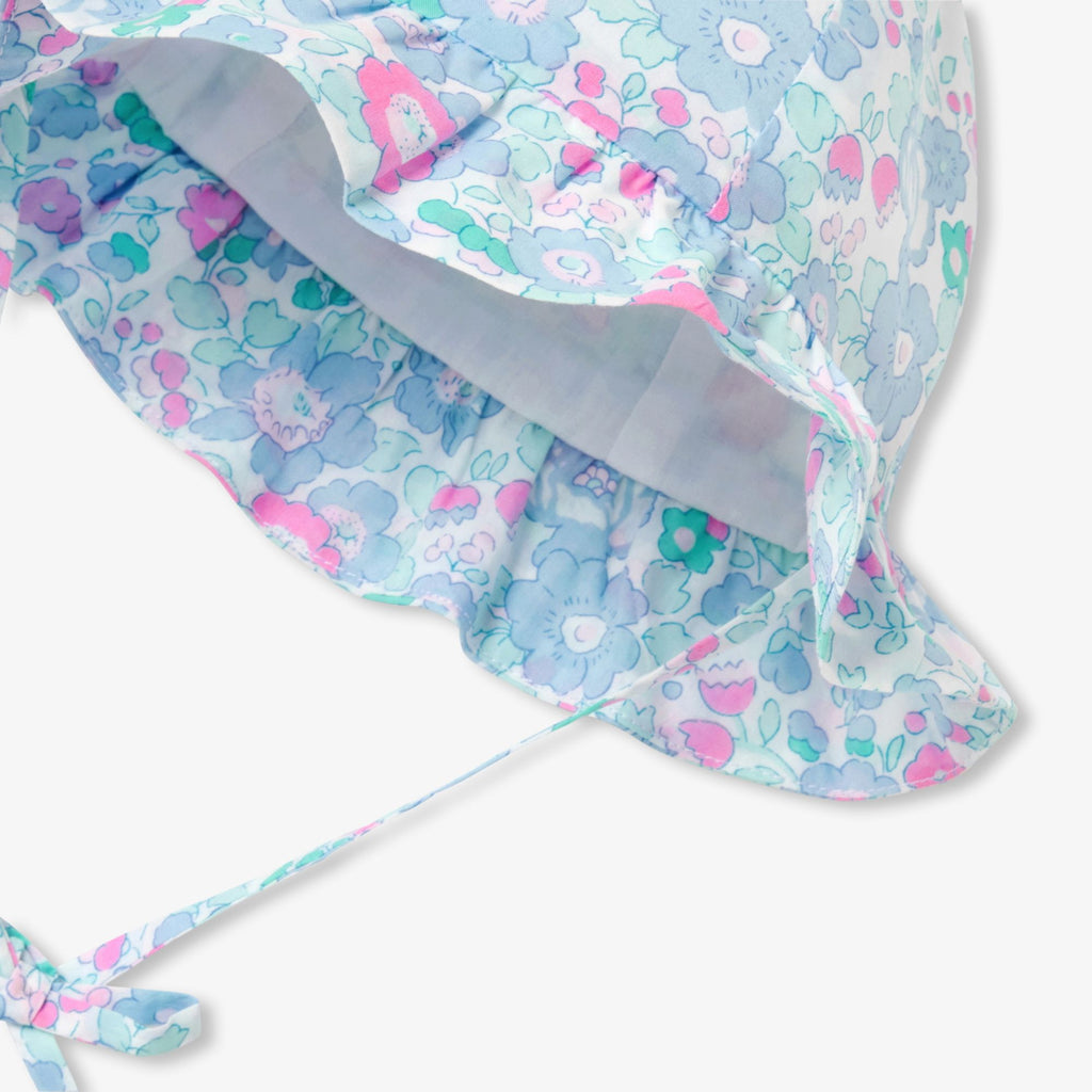 Hat in Liberty Fabric Baby Girl - Multicolour