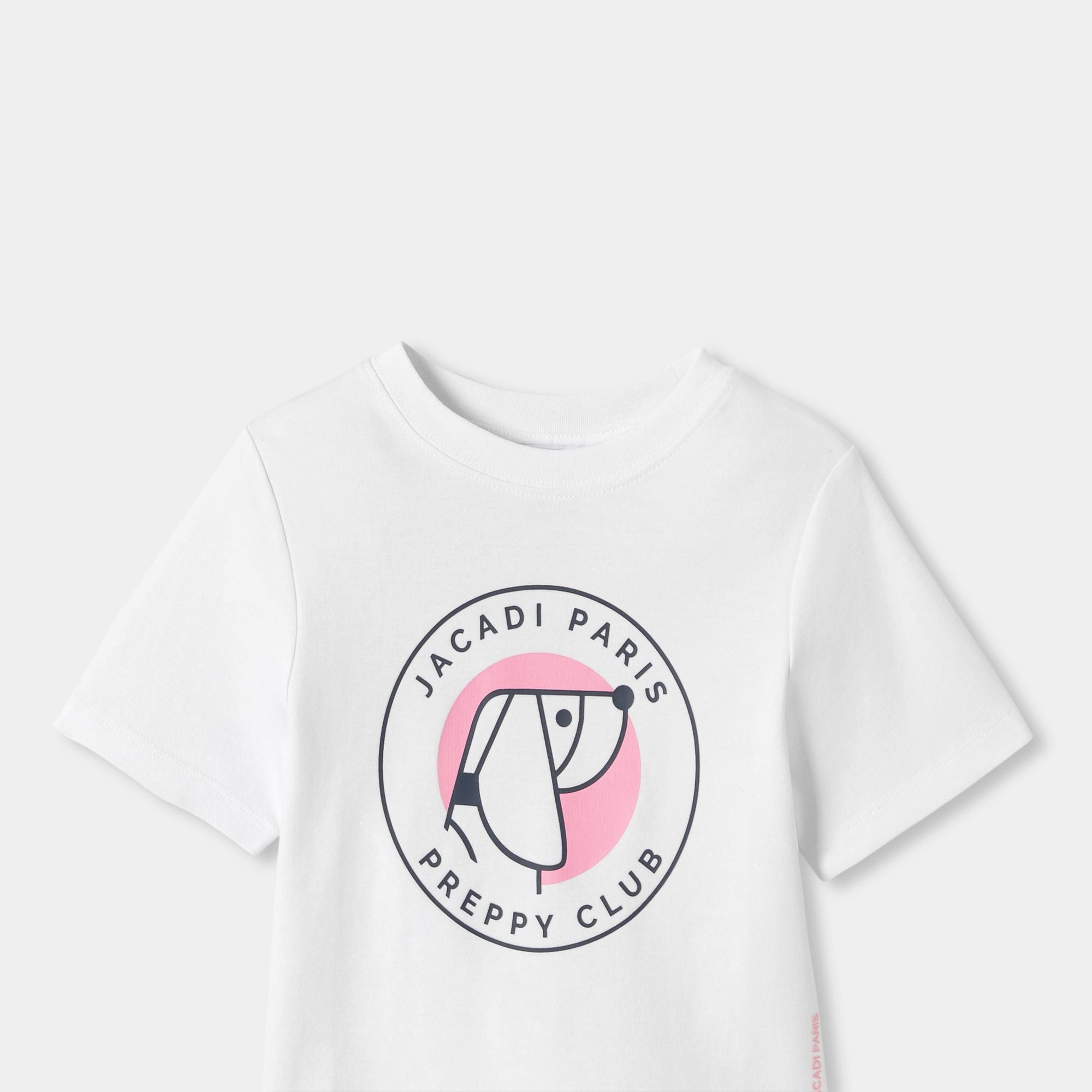 T-shirt Taglio Boxy Girl - Jacadi White