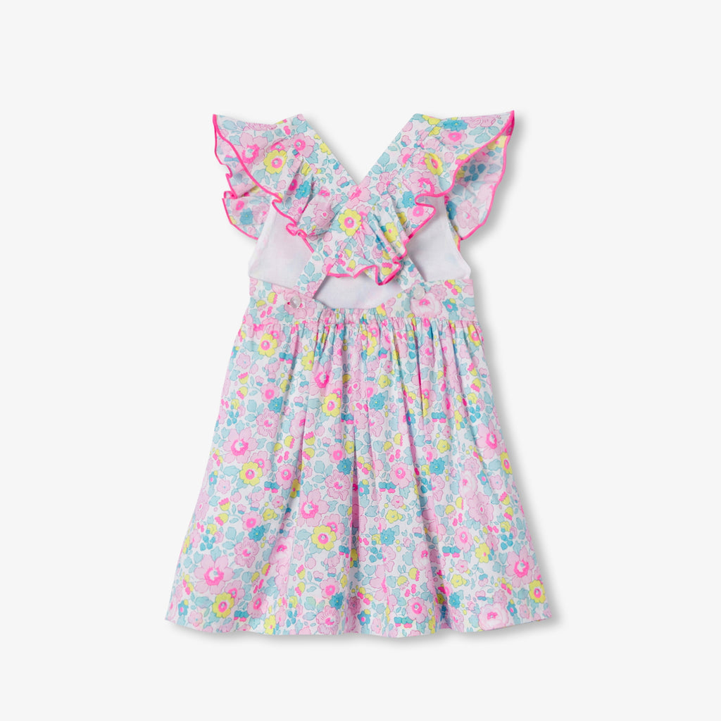 Baby girl dress in Liberty fabric