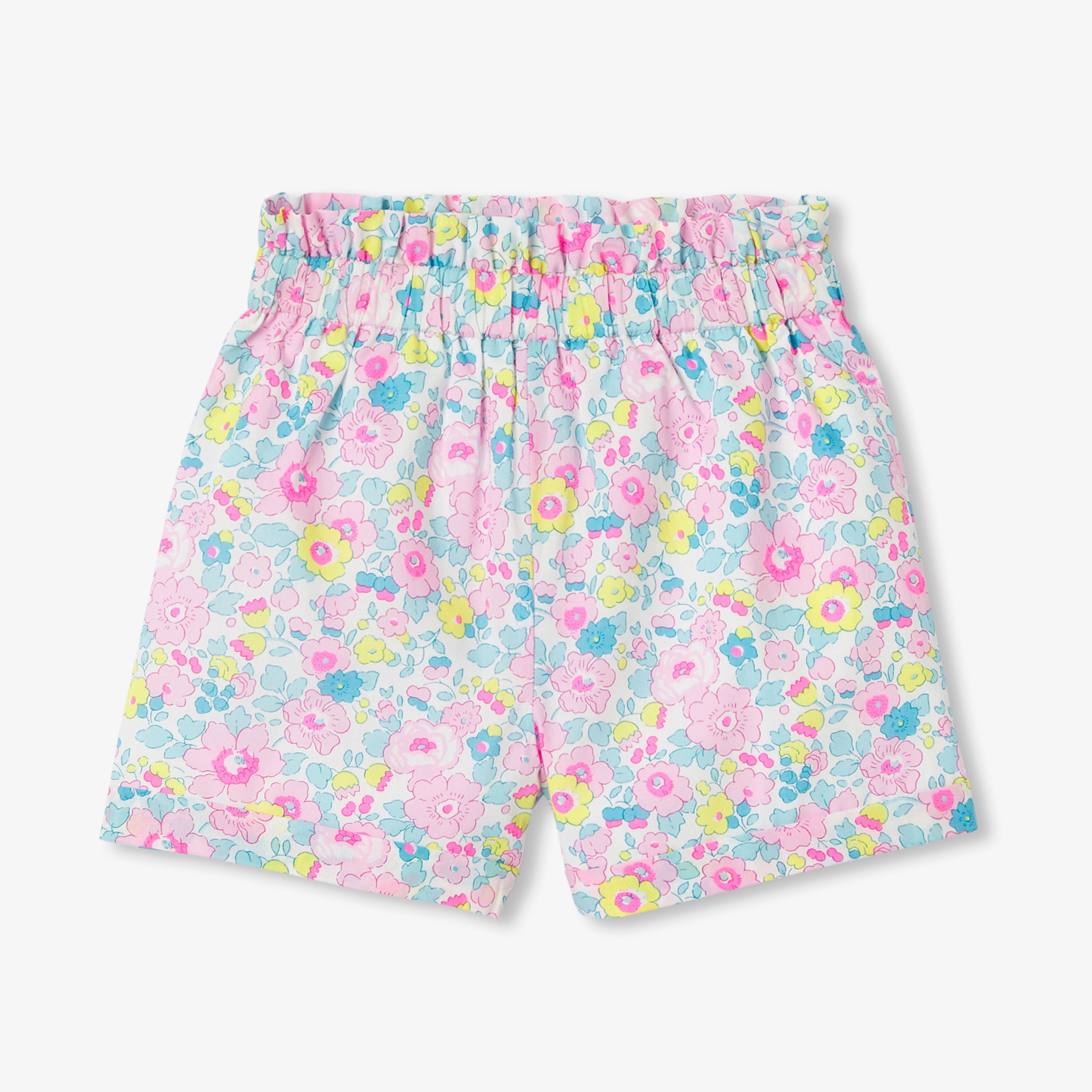 Baby girl shorts in Liberty fabric